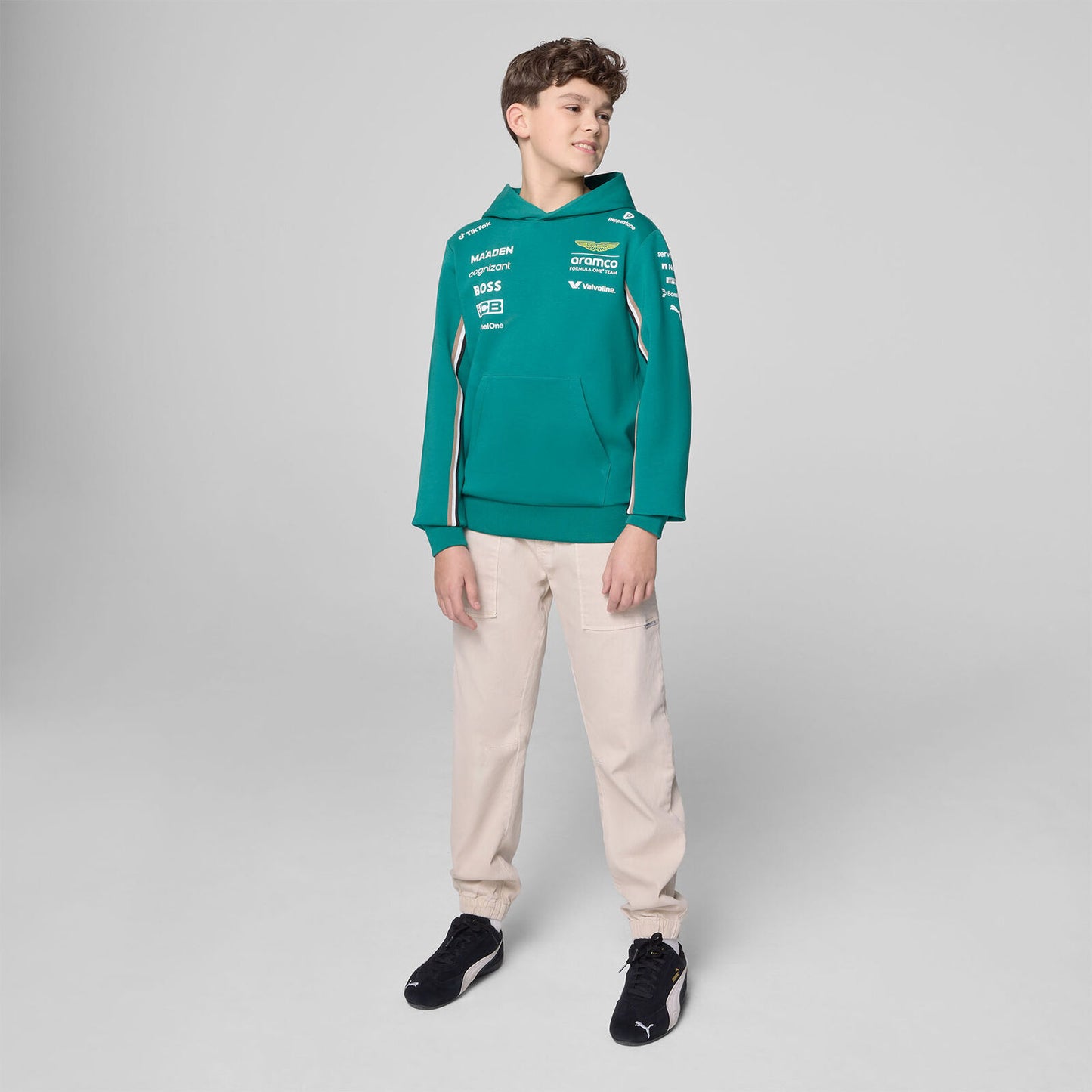 Sudadera Jr Oficial Aston Martin F1 2025
