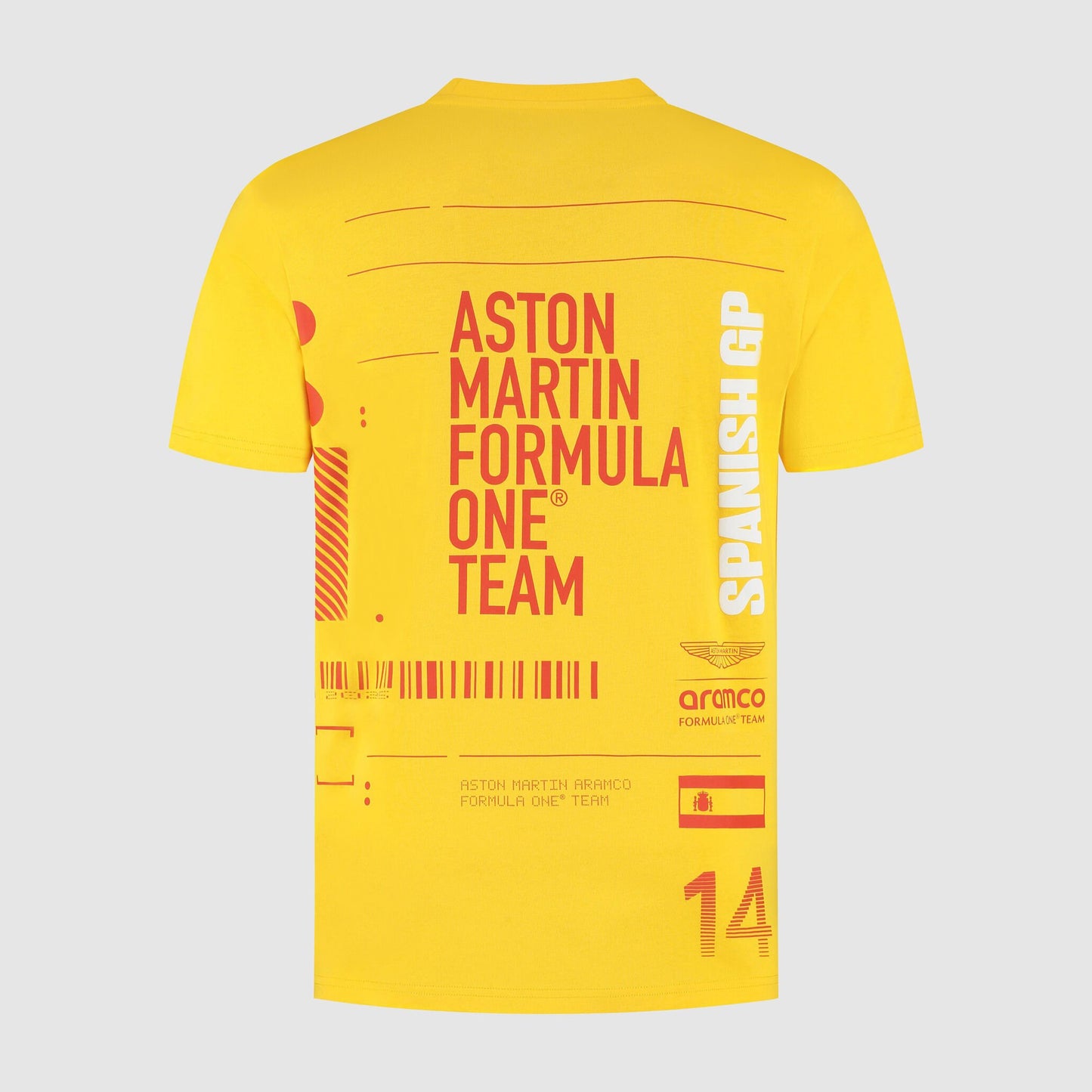 Playera Aston Martin Fernando Alonso GP España 2025