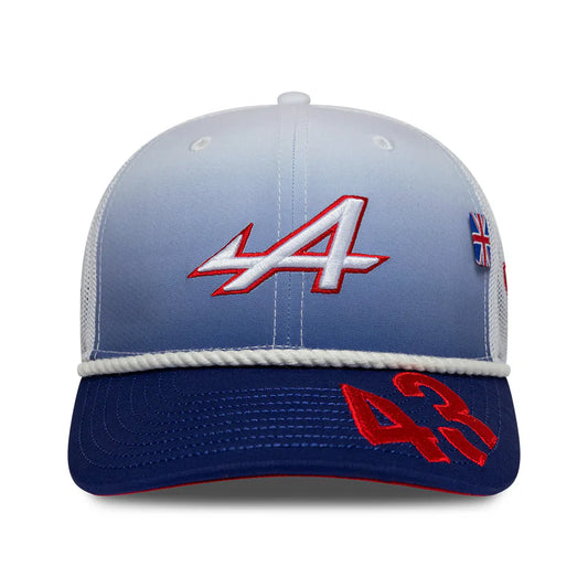 gorra alpine franco golapinto gp silverstone 2026