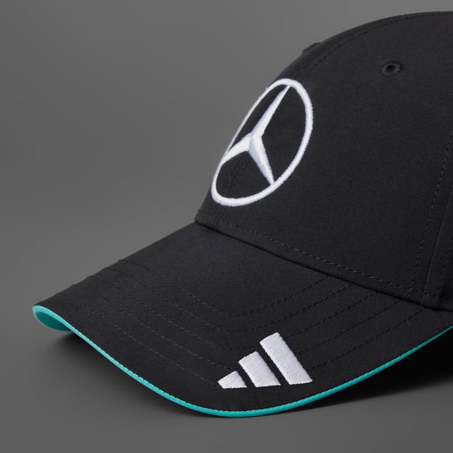 Gorra Mercedes Amg Petronas Negra 2025