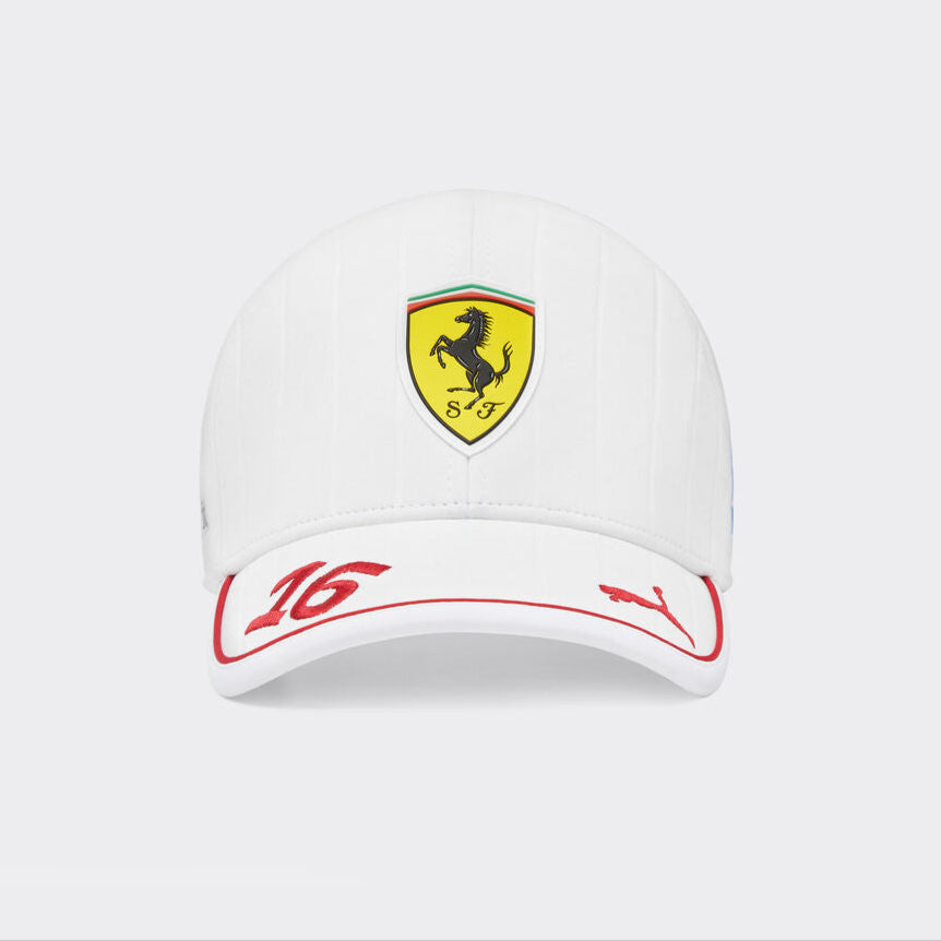 Gorra Ferrari Charles Leclerc GP Miami 2025