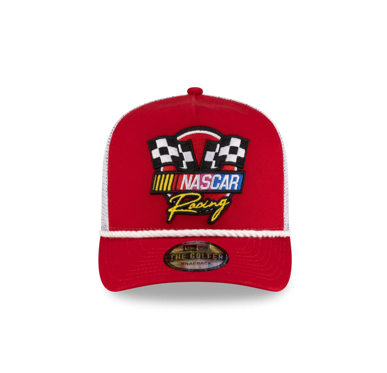 Gorra Nascar Flags Roja The Golfer Snapback