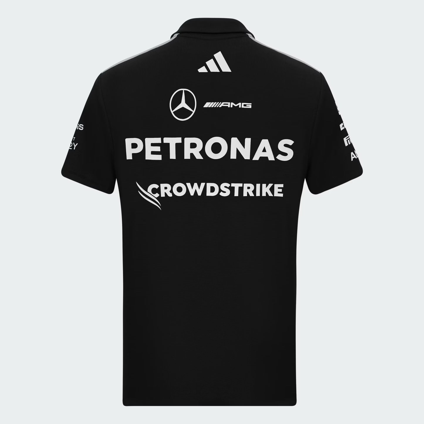Polo Oficial para Dama Mercedes AMG Petronas Negro 2026