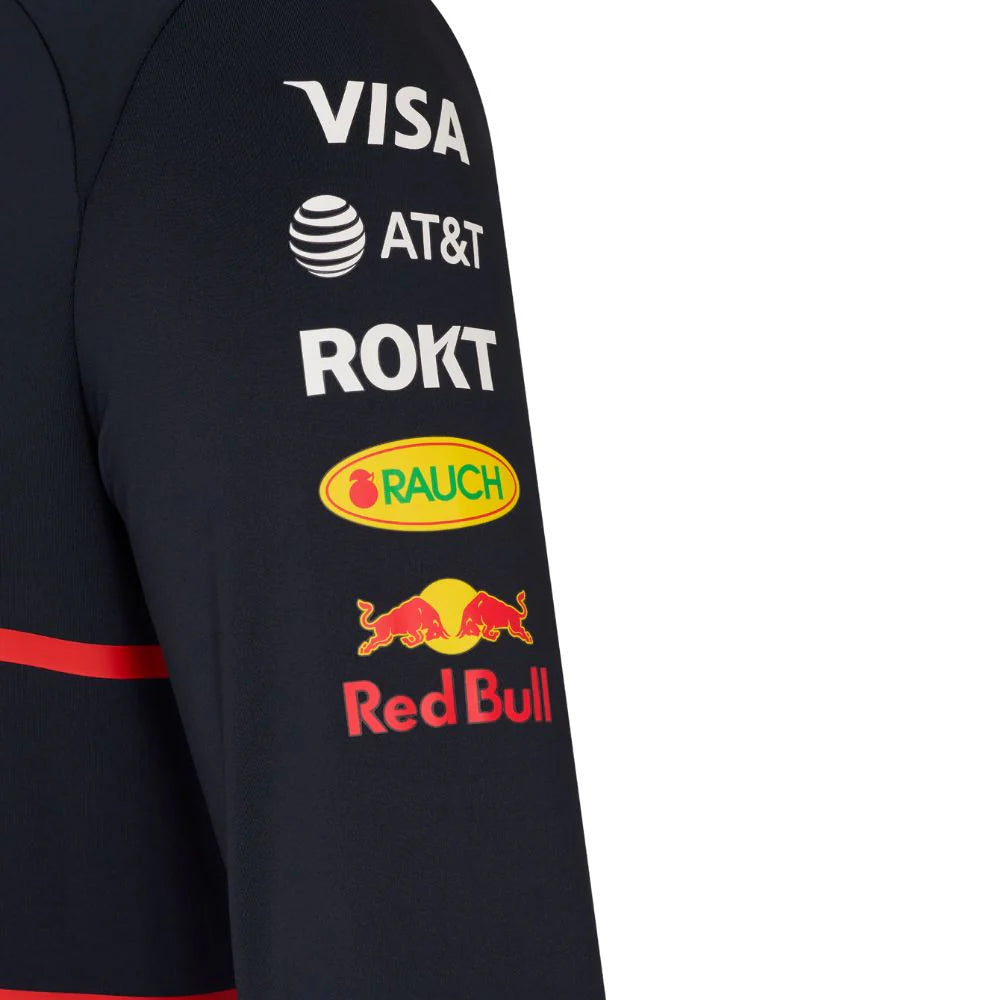 Sudadera H 1/4 Cierre Red Bull 2025
