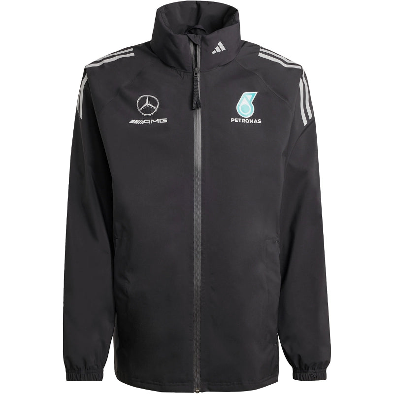 Chamarra De Mecanicos para Lluvia Mercedes AMG Petronas 2025