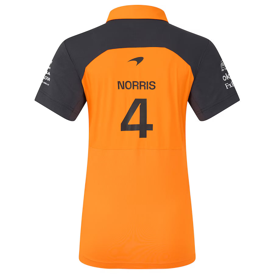 Polo para Dama McLlaren Lando Norris Nar/Phan 2025