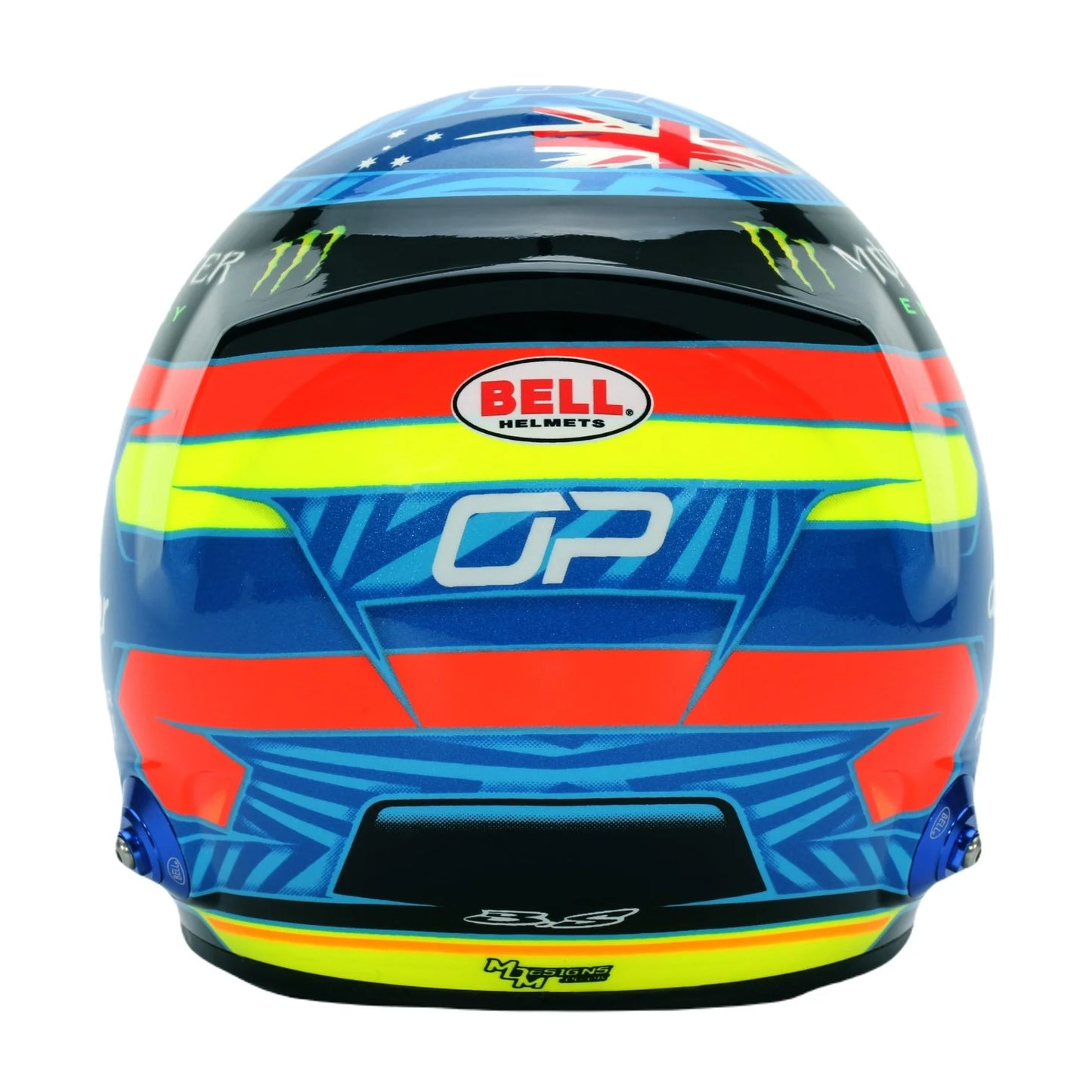 Mini Helmet Oscar Piastri 1:2 Escala - 2024 - Mclaren