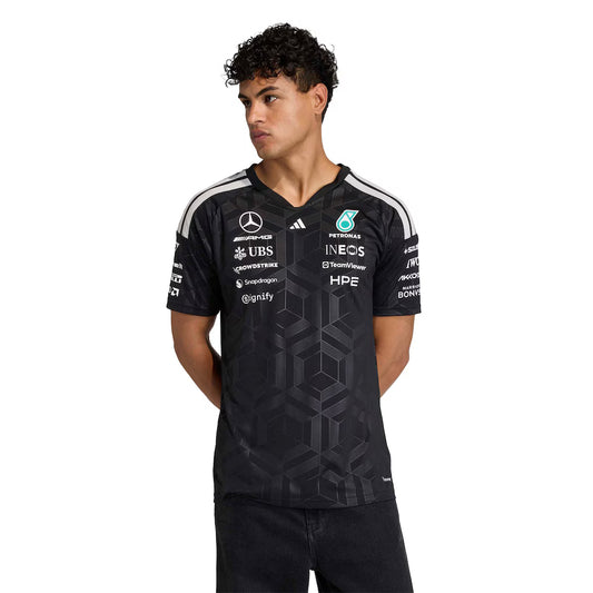 Playera Oficial Mercedes AMG Petronas Color Negro 2026