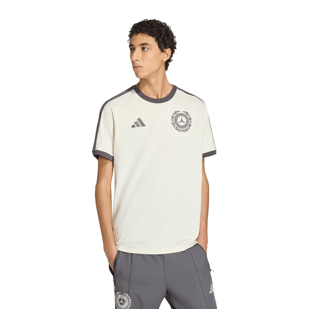 playera adidas mercedes-AMG silver arrows