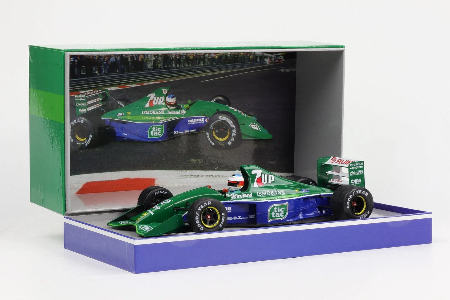 Werk83 Jordan J191 Michael Schumacher GP Belgica 1991 1/18
