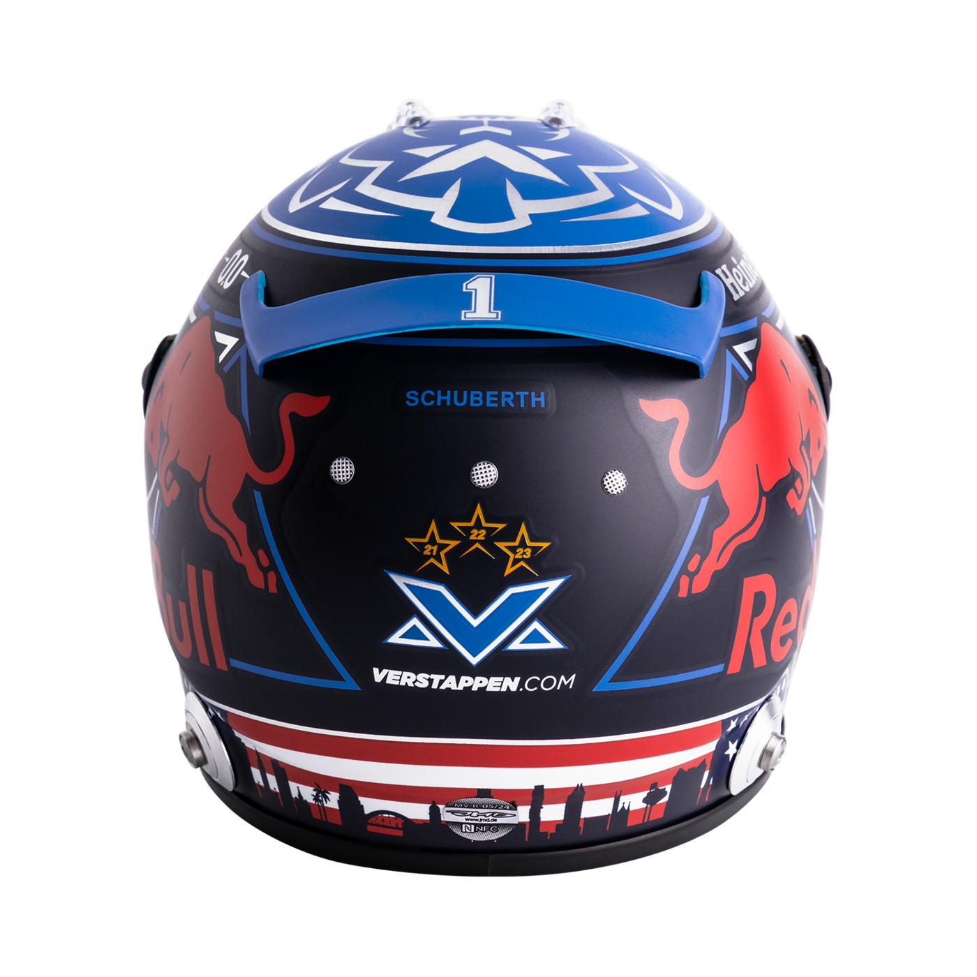 Mini Helmet Max Verstappen Usa 2024