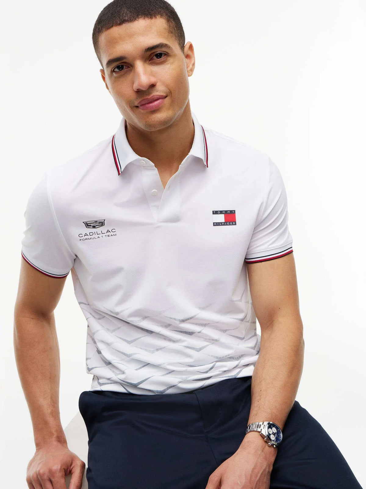 Polo Cadillac F1 Team Blanca Sergio Perez GP Mexico 2026