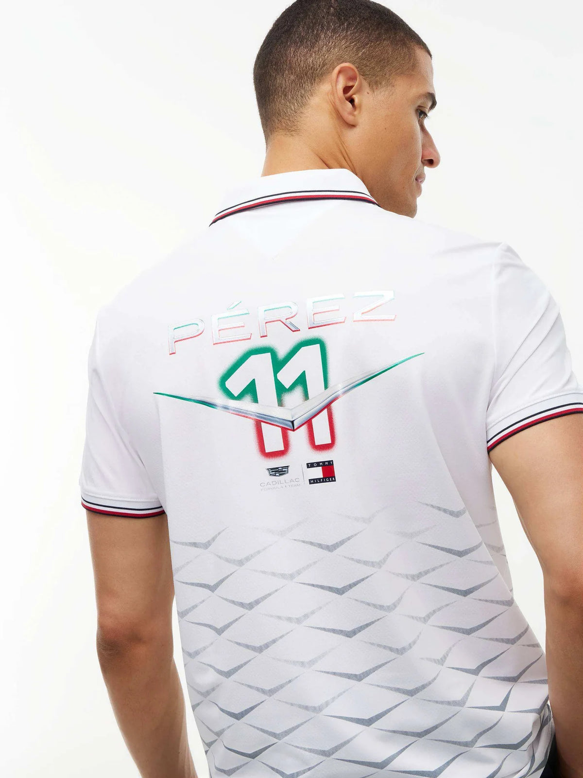 Polo Cadillac F1 Team Blanca Sergio Perez GP Mexico 2026