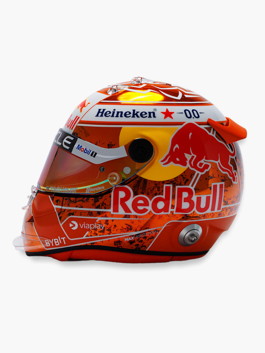 Mini Helmet Max Verstappen Orange 1/2