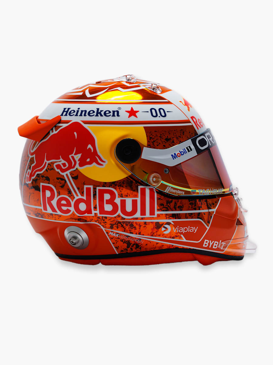 Mini Helmet Max Verstappen Orange 1/2