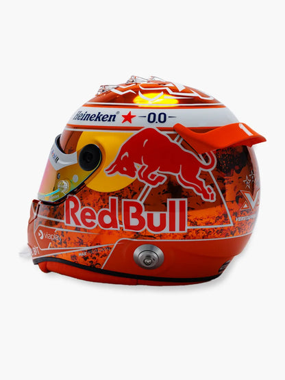 Mini Helmet Max Verstappen Orange 1/2