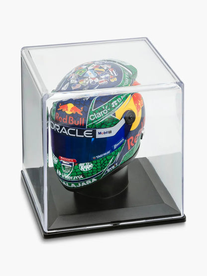 Mini Helmet Sergio Perez Gp Miami 2024 Escala 1/4