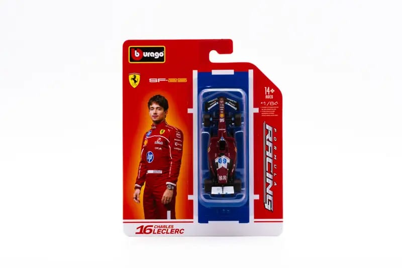 Bburago Ferrari SF25 2025 Charles Leclerc 1/64