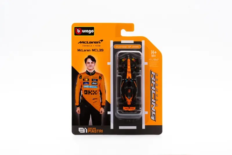 Bburago McLaren MCL39 2025 Oscar Piastri 1/64