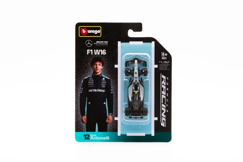 Bburago Mercedes AMG F1 W16 Kimi Antonelli 1/64