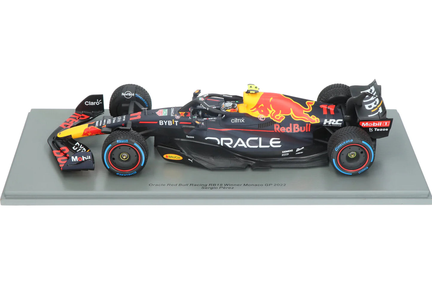 Spark Red Bull Rb18 Sergio Perez Gp Monaco 2022 1/18