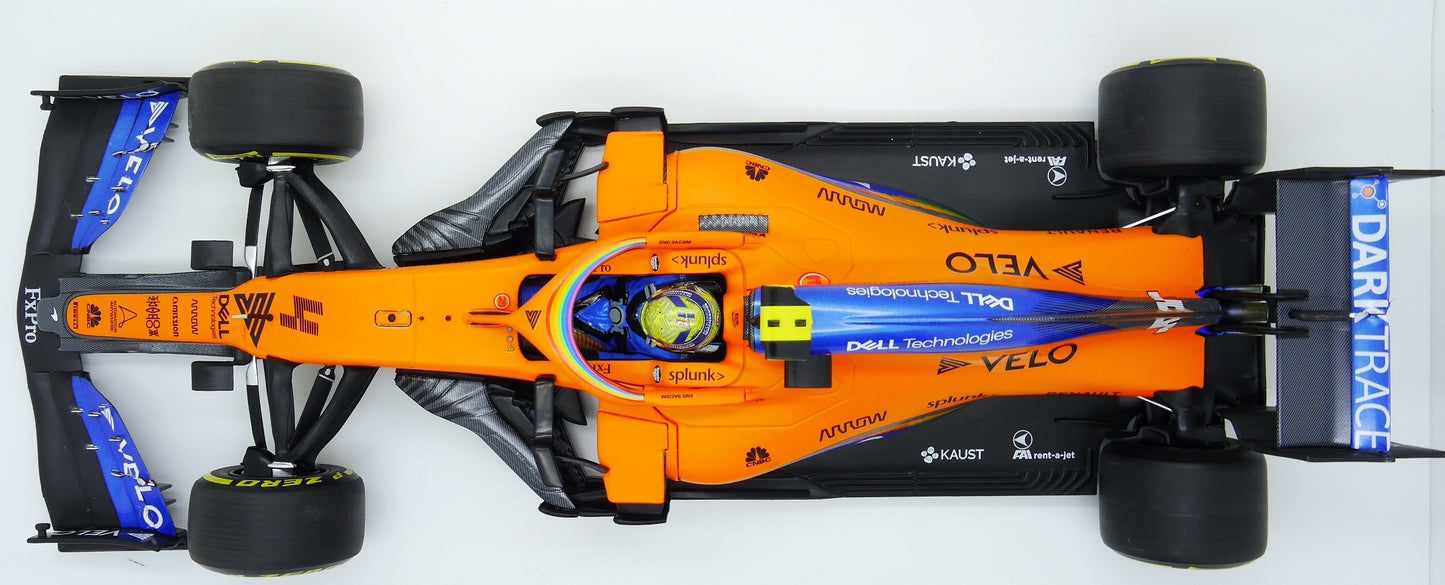 Carro Minichamps Escala 1/18 Lando Norris - Austria 2020