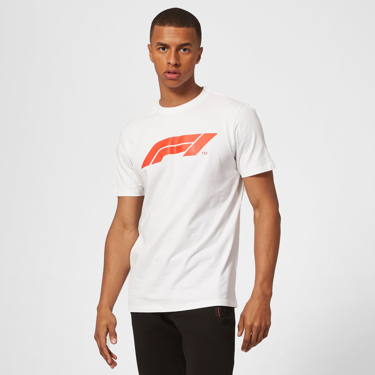 Playera H Formula 1 Blanco