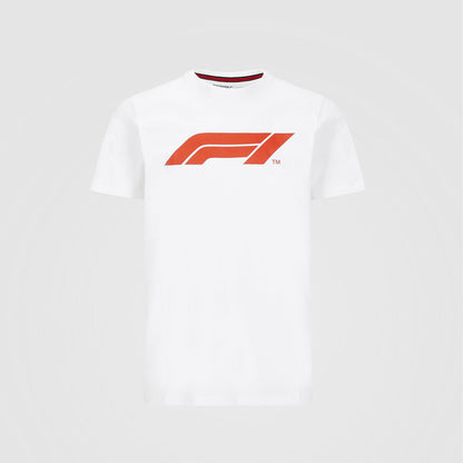 Playera H Formula 1 Blanco