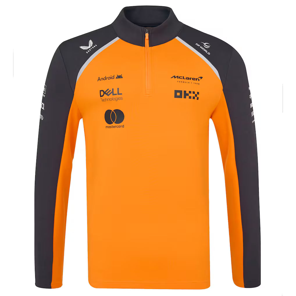 Sudadera 1/4 Cierre Mclaren 2025