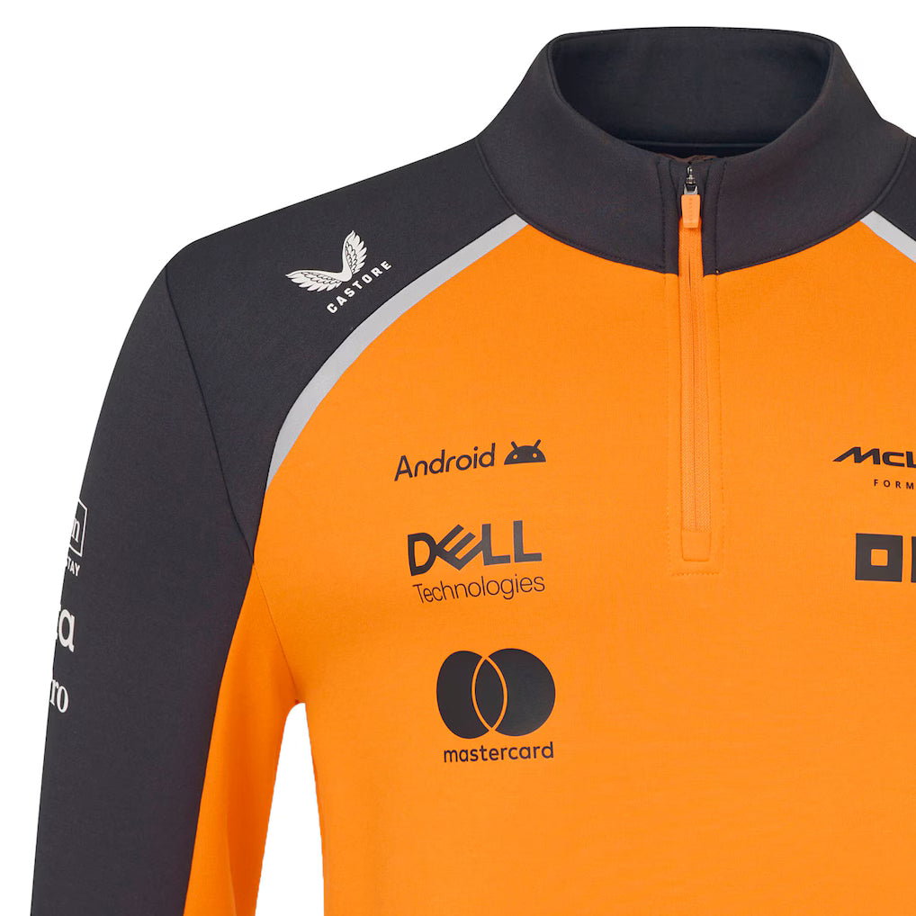 Sudadera 1/4 Cierre Mclaren 2025
