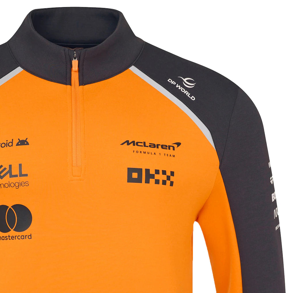 Sudadera 1/4 Cierre Mclaren 2025
