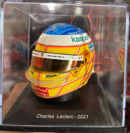 Mini Helmet Charles Leclerc 2021 Esc 1/5