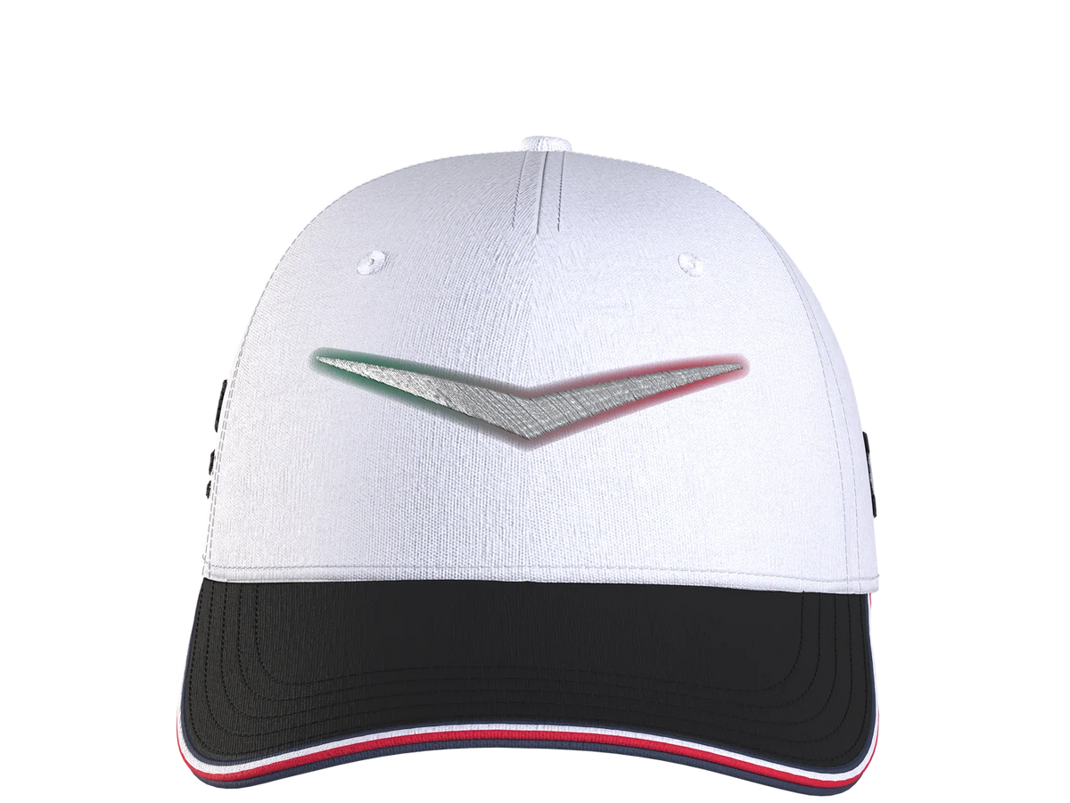 Gorra Chevron Cadillac F1 Team Blanca GP México 2026 (Copia)