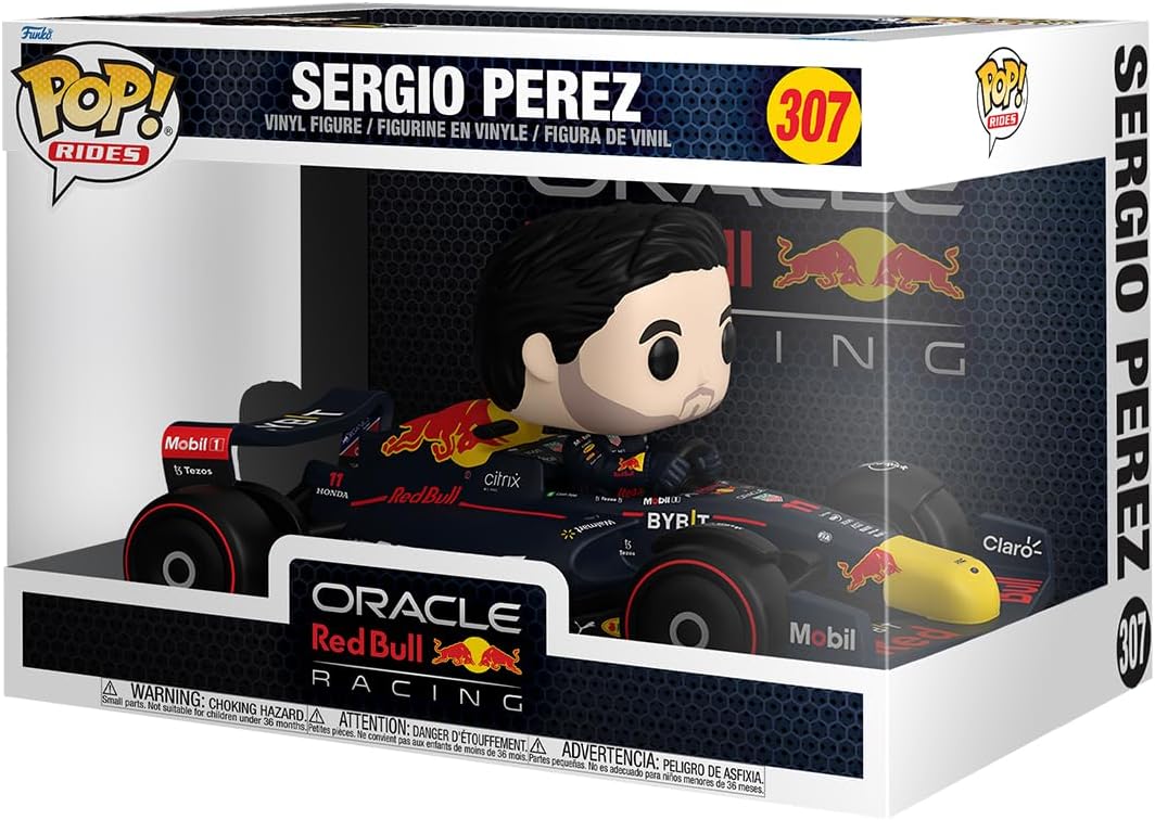 Funko Sergio Perez 306 Oracle Red Bull Carro