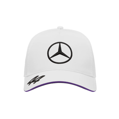 Gorra Trucker Mercedes Amg Hamilton 2024 Blanca