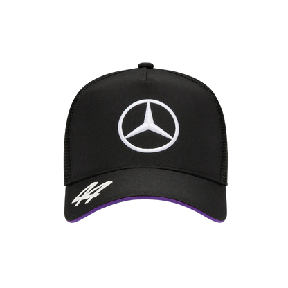 Gorra Trucker Mercedes Amg Hamilton 2024 Negra