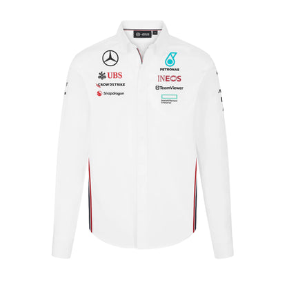 Camisa H Mercedes Amg Blanco 2024