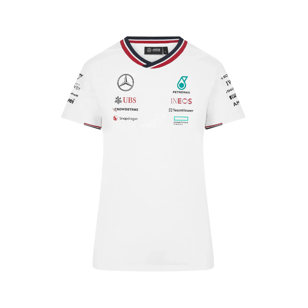 Jersey M Mercedes Amg Blanco 2024