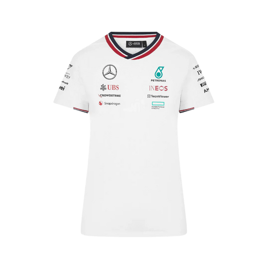 Jersey M Mercedes Amg Blanco 2024