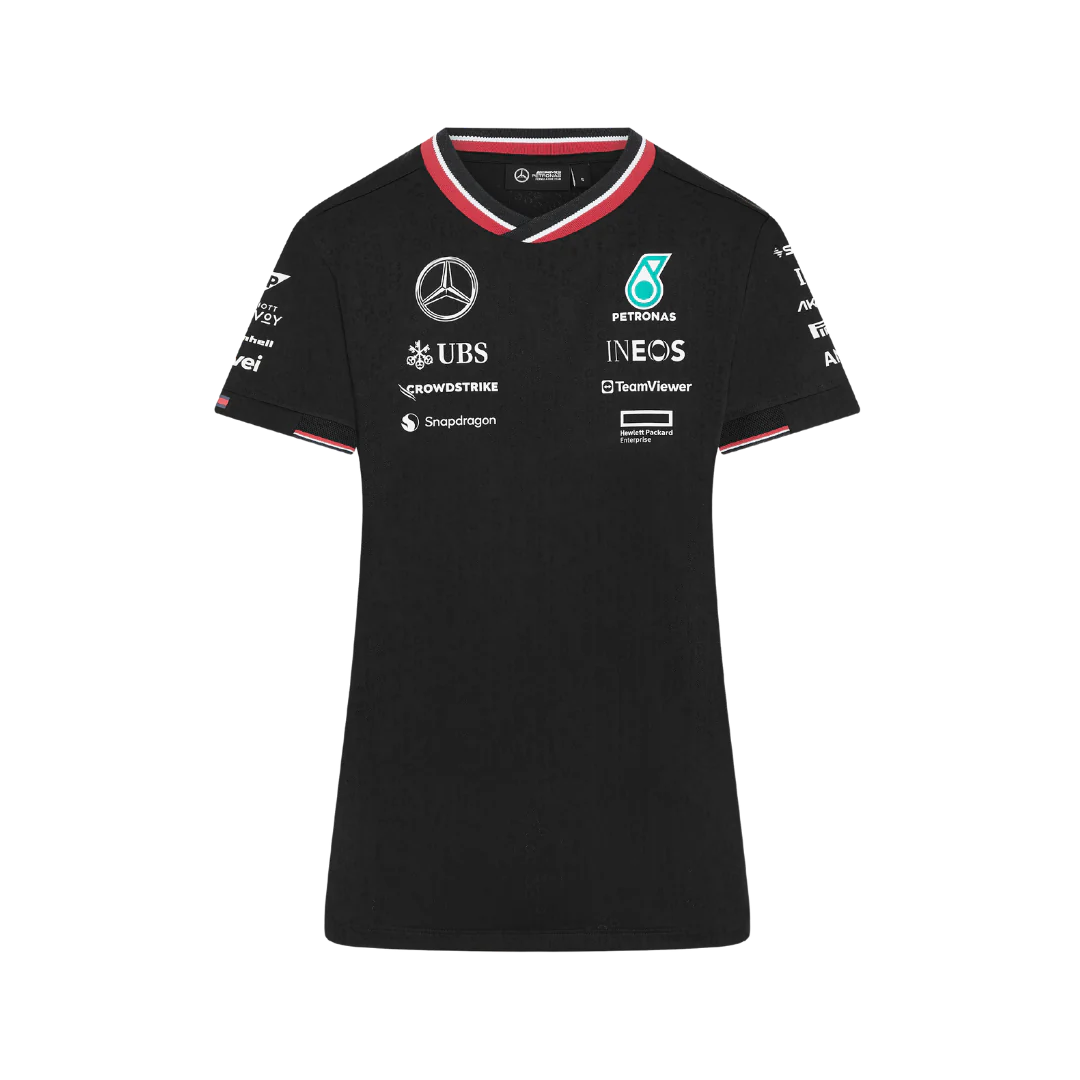 Jersey M Mercedes Amg Negra 2024