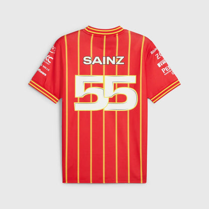 Jersey Ferrari Carlos Sainz Gp Austria 2024 Futbol