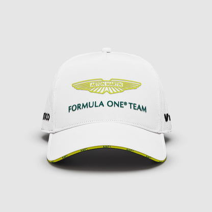 Gorra Aston Martin Blanca