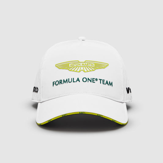 Gorra Aston Martin Blanca