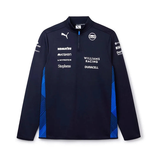 Sudadera H 1/4 Cierre Williams Racing 2025