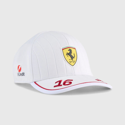 Gorra Ferrari Charles Leclerc GP Miami 2025