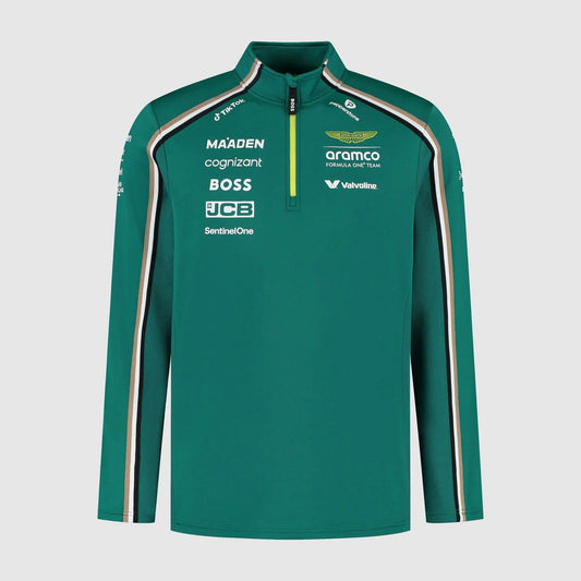 Sudadera H 1/4 Cierre Aston Martin F1 2025