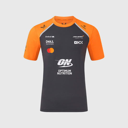 Playera Oficial McLaren F1 Team 2025 Phantom/Papaya