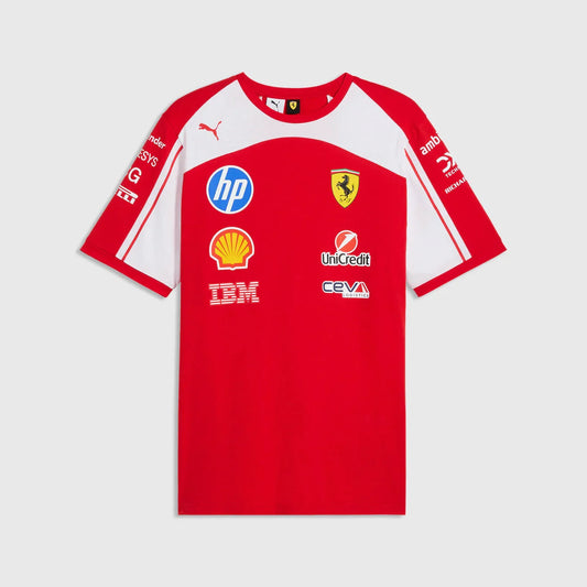 Playera Oficial Ferrari 2026