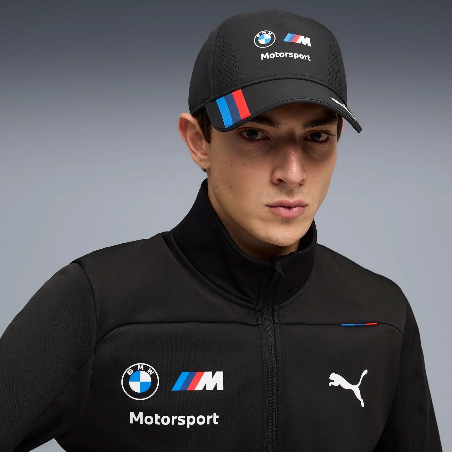 Gorra BMW Motorsport Team Negra/Franjas M