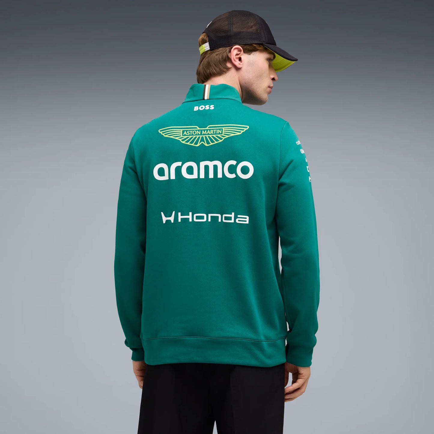 Sudadera Medio Cierre Aston Martin F1 2026